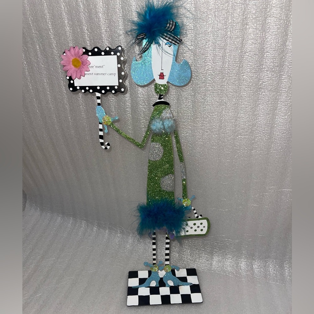 Dolly Mama by Joey for Silvestri Metal Art Figurine – Retirement Theme Humor